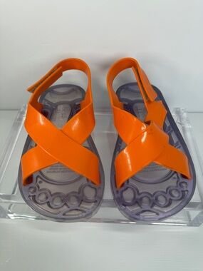 Mini Melissa Jelly Sandals 🧡🍊🧡🍊